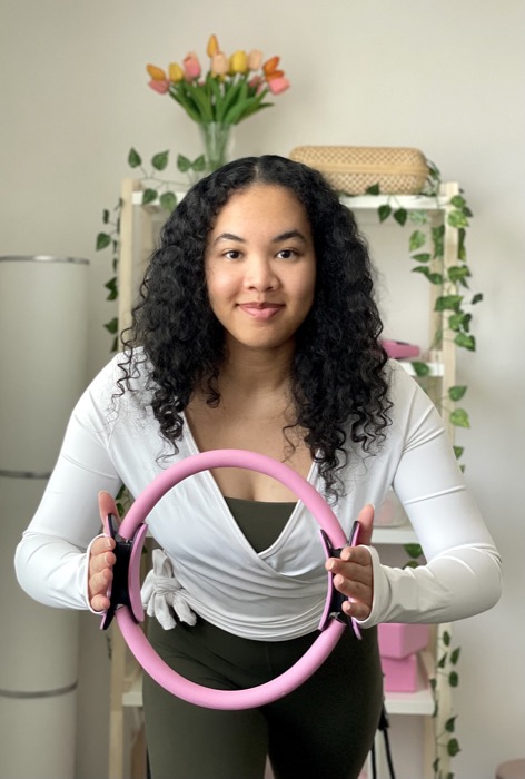 Saffron, founder of Pilates by Saffron