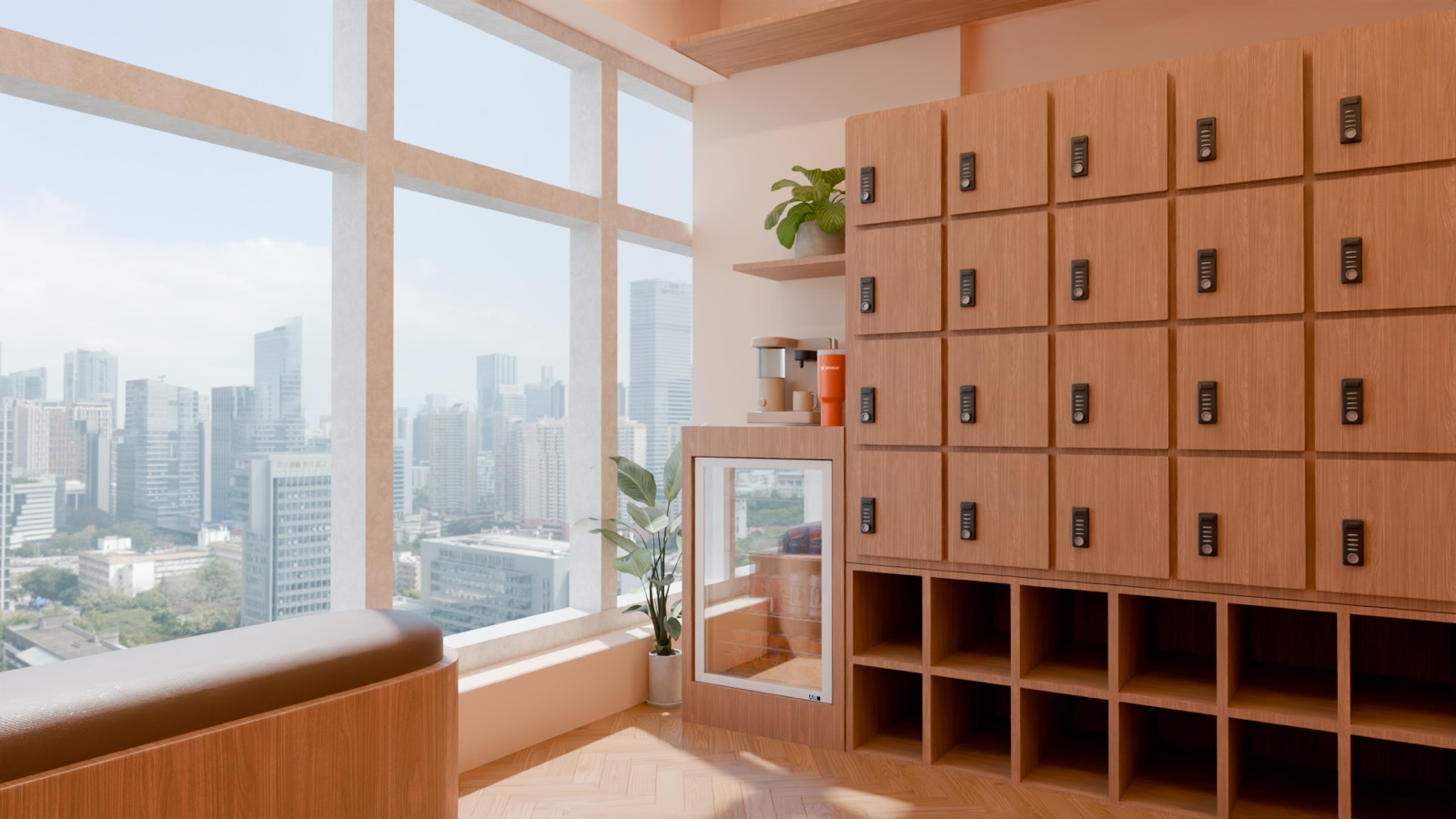 The wellness lounge